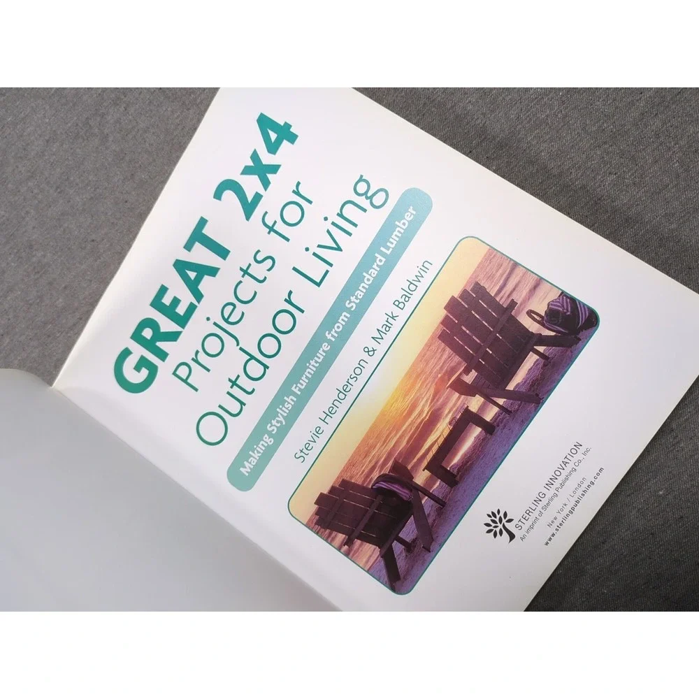 Great 2x4 Projects For Outdoor Living Henderson Baldwin 2008 Softcover LIKE‎ NEW